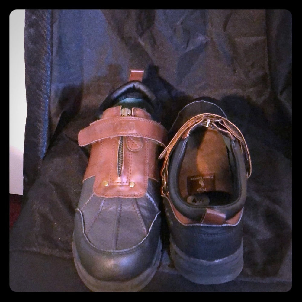 Ralph Lauren Polo Shoes with rubber bottoms
